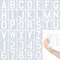36-Piece 4-Inch Letter and Numbers Stencils Set: Reusable Plastic Stencils...