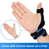 Velpeau Thumb Brace for Man & Women - Reversible Wrist & Thumb Spica Splint, Breathable CMC Support Stabilizer for De Quervain's Tenosynovitis, Ar...