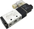 AOMAG Pneumatic 1/4" PT Solenoid Valve 4V210-08 DC 24V Single Coil Pilot-Operated Electric 2 Position 5 Way Connection Type...