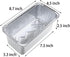WANBAO 50 Pack Aluminum Pans Mini Loaf Pans Disposable Aluminum Foil 2lb for Baking, Food Storage & Takeout, 8.5" X 4.5" X 2.5"...