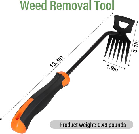 Weeding Tools,Portable Garden Weeder Tool,2024 New Manganese Steel Weed Puller,for Hand Weeder for Vegetable Gardening Backyard Farm Planting & Up...