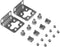 Rack Mount Kit 17.3'' Rack Ears for HP ProCurve/Aruba/OfficeConnect/HPE HP-4S (5064-2085) (5069-6535)...