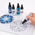 Polyform Liquid Sculpey Liquid Polymer Oven-Bake Clay, Classic Sampler Pack, Three 1 oz. bottles included, White, Black and Clear colors, Great fo...