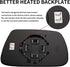 Driver Side Mirror Replacement for 2005 2006 2007 2008 2009 2010 Jeep Grand Cherokee Mirrors Glass - Convex Mirror Glass, Left Side Rear View Mirr...