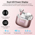 Wireless Earbud, Bluetooth Headphones 5.3 NEW 40H Ear Buds Bass Stereo Earphones Noise Cancelling Earbud with 4 ENC Mic, in-Ear Bluetooth Earbud U...