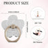 Sibba 2pcs Phone Ring Holder Kickstand Cellphone Flower Finger Ring Grips Stand Metal Universal Accessories Compatible with Smartphone, Mobile Pho...