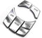 Car iDrive MenuMulti-Media 7-Buttons Cover Trims fit for BMW 2 3 4 5 6 X5 X6 i3 Z4 Series...
