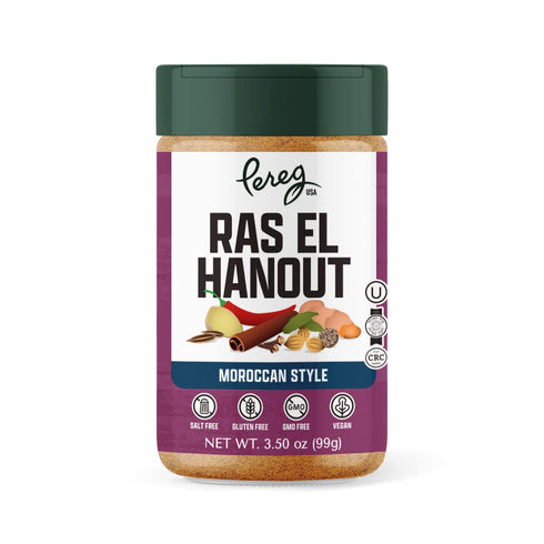 Pereg Ras El Hanout Moroccan Seasoning Spice Blend (3.5 Oz) - Mixed Spices - Non-GMO - Kosher Certified – Salt-Free, Sugar-Free...
