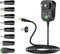 12W Universal Power Supply 12V 9V 7.5V 6V 5V 4.5V 3V 1A AC to DC Adapter for Led Strip Router Speaker CCTV Camera Tablet Radio 3 to 12 Volts 1000m...