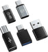 USB A to USB C,Type C Female to USB Male,Type C Male to Type C Female,Type C to USB B iPhone Female to Type c Compatible Samsung Galaxy,Laptop(5pa...