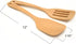 Bamber Wooden Wok Spatula Set Wood Turner for Non Stick Cookware, Pack of 2...