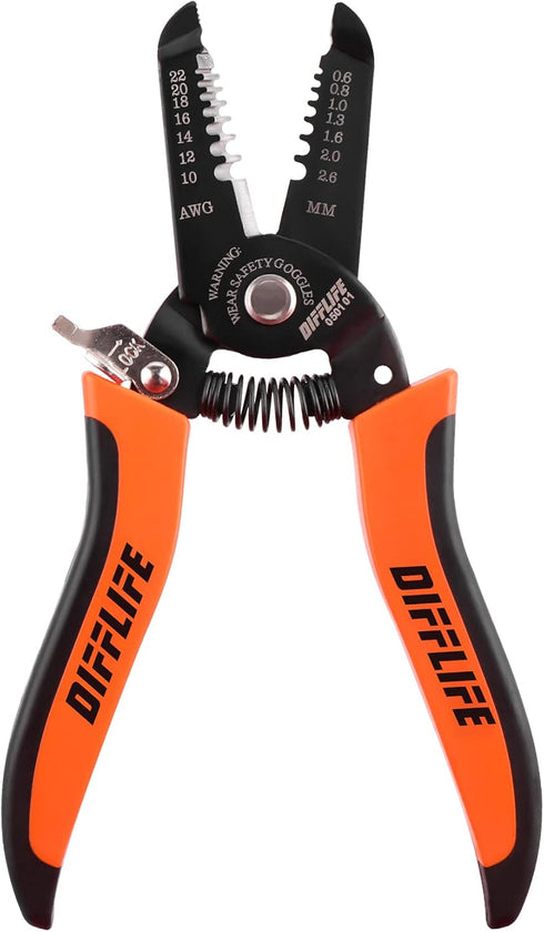 10-22 AWG Wire Stripper Cutter Wire Stripping Tool And Multi-Function Hand Tool?Professional Handle Design And Refined Craftsmanship....