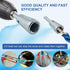 2pcs Wire Twisting Tool Wire Twisters Wire Connector 2-5 Way Wire Stripper Tool Wire Nut Twisters Hex Shank Cable Wire Stripper for Electrical Pow...