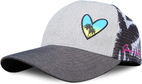 Grace Folly Beach Trucker Hats for Women- Snapback Baseball Cap for Summer...