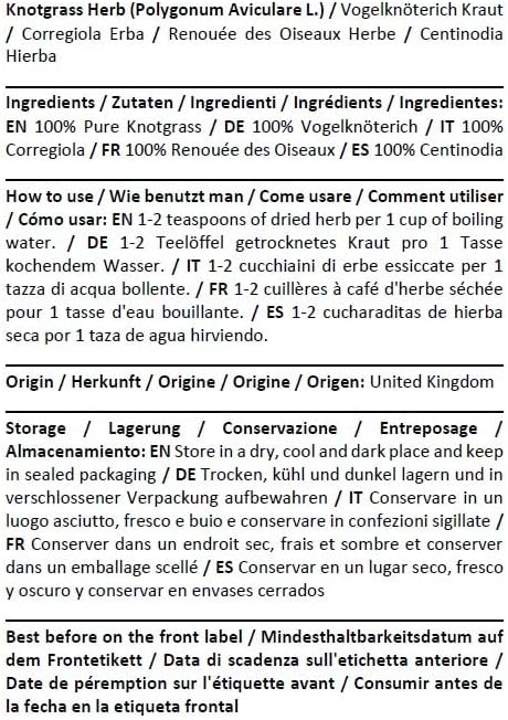Health Embassy Knotgrass Herb | Polygonum Aviculare L | 100% Natural (50g)...