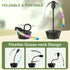 Grete Gotye 2-PC Food Fans for Tables, Outdoor Food Fan, Food Fan with Flexible Goose-Neck Blades, Portable Battery Powered Fan for Home Restauran...