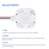 ECOELER Ceiling Occupancy Motion Sensor Switch, High Bay Fixture Mount 360° Ceiling Automatic Light Switch, 120/277VAC, UL, FCC Approved Passive I...
