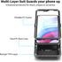 Jiunai for Moto G Power 2021 Case, 3-Piece Heavy Duty Armor Shockproof Tough Hybrid Dual Layer Drop Protection Bumper Rugged Matte Protective Phon...
