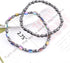 YANCHUN Obsidian Anklet Magnetic Slim Hematite Anklet Magnetic Therapy Ankle Bracelet Obsidian Anklet Anti Swelling Anklet Elastic Relief Anklet M...