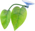 Betta Hammock Leaf 2PCS Plastic Artificial Plant Leaf with Suction Cup Betta Fish Rest Spawning Ornamental Plant Betta Fish Play Relax Hide Leaf H...