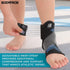 Ankle Brace for Women and Man, Ankle Compression Sleeve, Ankle Support with Adjustable Compression Strap for Sprained Ankle, Injury Recovery and M...