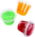 200-1oz Clear Polypropylene Small Plastic Containers | cups | with lids...