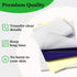 Jconly Transfer Stencils Paper - 20 Sheets Stencils Thermal Stencil Paper 8.5" x 11" Transfer Paper...