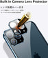 HENGHUI Lockable Anti Peeping Case for iPhone 12 Pro Max Magnetic Bumper Case with Camera Lens Protector Privacy Screen Anti-Peep Glass Protector,...