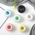 Mini Ceramics Toothbrush Holder Stand for Bathroom Vanity Countertop, Handmade Couple Toothbrush Head Holder, Shaver Holder and Office Pen Holder,...