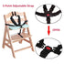 Seat Belt by AT,5/3/2 Point Adjustable for Baby Kid Safe Strap for Stroller High Chair (Include Shoulder Pads & Guarding Pad)...
