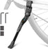 Bike Kickstand Adjustable Aluminium Alloy Bicycle Kickstand Bike Side Kickstand Fit for 22" 24" 26" 28" Mountain Bike/700 Road Bike/BMX/MTB (Black...
