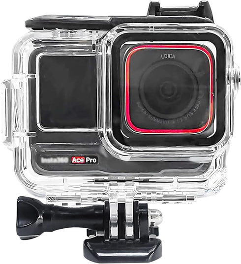 FitStill 60M/196FT Underwater Waterproof Diving Housing Compatible for Insta 360 Ace Pro,Protective Cover Shell with Accessories for Ace Pro Actio...