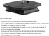 Camera Mount Mini Quick Release Tripod Plate QR Plate Replacement for Sony VCT-60AV, VCT-D580RM, VCT-D680RM, VCT-R640 and More (2PCS)...