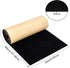 BENECREAT 157x9.8inch Black Self Adhesive Velvet Flock Liner Velvet Fabric for Jewelry Drawer Craft Fabric Upholstery Peel Sticker(0.8mm thick)...