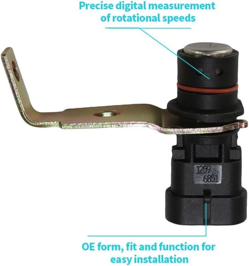 ZBN 12596851 Crankshaft Position Sensor Fit for Chevy GMC:S10 Pickup Silverado Blazer Tahoe Astro Express,Sonoma Sierra Savana Jimmy Safari Yukon ...