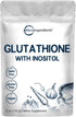 Glutathione Supplement, Pure Glutathione Reduced Powder with Inositol, 5 Ounce (9 Months Supply), 2 in 1 Formula, Powerful Ingredients for Antioxi...