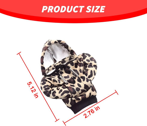 Car Gear Shift Knob Hoodie, Mini Vehicle Gear Shifter Stick Cover, Cute Funny Automoive Interior Gear Lever Protecttor Decoration Accessories, Uni...