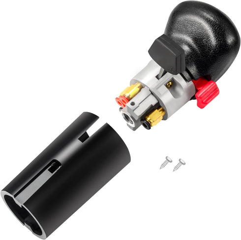 Shift Knob Eaton Fuller Style 13 Speed Shift Knob Shifter Compatible with 1/2in Screw Holes Eaton Fuller Style for Trucks Replace # A6913...