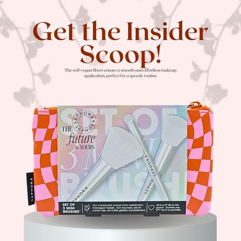 SEPHORA COLLECTION Mini Face and Eye Brush Set...