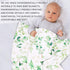 TANOFAR Baby Blankets, Green Leaf Fleece Toddler Blanket for Boys Girls, Dotted Backing, Double Layer, Crib Receiving Blanket, for Nursery/Strolle...