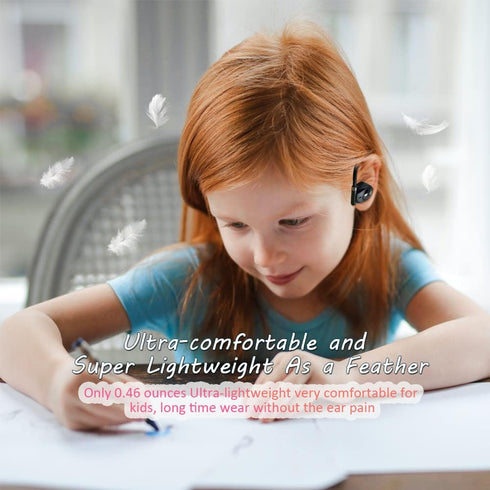 Kids Headphones Open Ear Headphones Wireless Bluetooth Air Conduction Headphones with Mic Ultra-Light, Portable Wireless Headphones for Kids/Child...