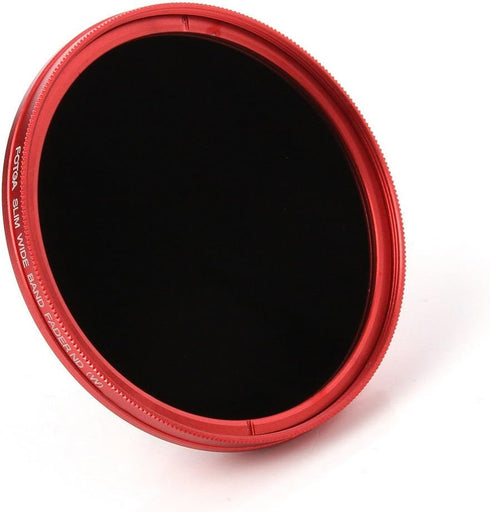 Fotga 49mm Ultra Slim Variable Fader ND2-ND400 Neutral Density ND Filter Adjustable ND2 ND4 ND8 ND16 ND32 ND100 to ND400 for Canon Nikon DSLR Came...