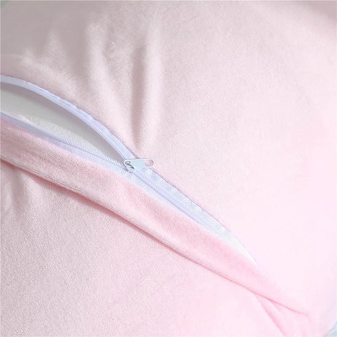 Plush Standard/Queen Pillowcase 2 Pack Rainbow Tie Dye Super Soft Fluffy Faux Fur Shaggy Pillow Cases/Covers Girls Cute Decorative Throw Pillow Sh...