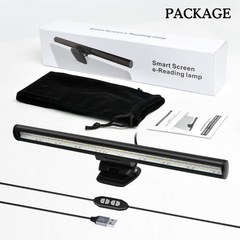 Monitor Light, Screen Light Bar Computer e-Reading LED Task Lamp, 3 Color Modes Light Bar, 10 Brightness, USB Powered Monitor Lamp...