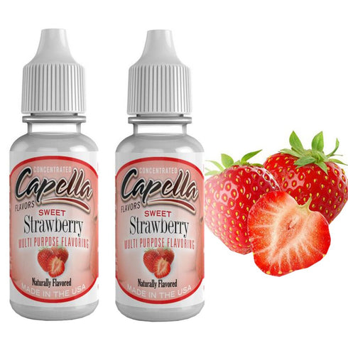 2 Pack Value: Capella Flavor Drop, 2x13ml (Sweet Strawberry)...
