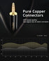 ANDTOBO 3.5mm Male to 1/4'' Female Stereo Pure Copper Headphone Adapter,3.5mm(1/8'') Plug Male to 6.35mm (1/4'') Jack Female Stereo Adapter for He...