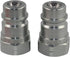 LSQ-S4-04PF 1/2‘’ NPT 2 PCS - 1/2" Ag ISO 5675 Tractor Hydraulic Disconnect Hydraulic Quick Connect Male Coupler, Ball Valve, Ball Pioneer Type...