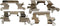 ACDelco Gold 18K2497 Front Disc Brake Caliper Hardware Kit with Clips...