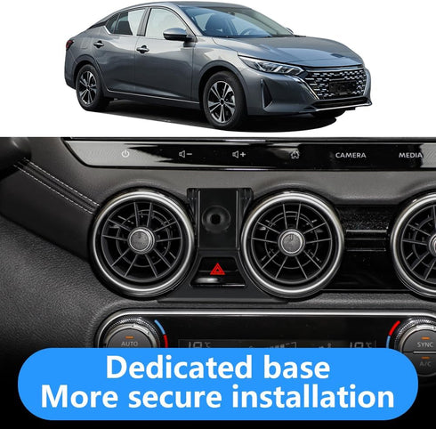 Car Phone Holder for Nissan Sentra 2020 2021 2022 2023 2024 S SV SR Auto Interior Accessories Best Cell Phones Mount Cellphone Mobile Cradle Charg...