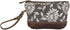Myra Bag Sunflower Pouch Upcycled Wristlet Bag S-1286...
